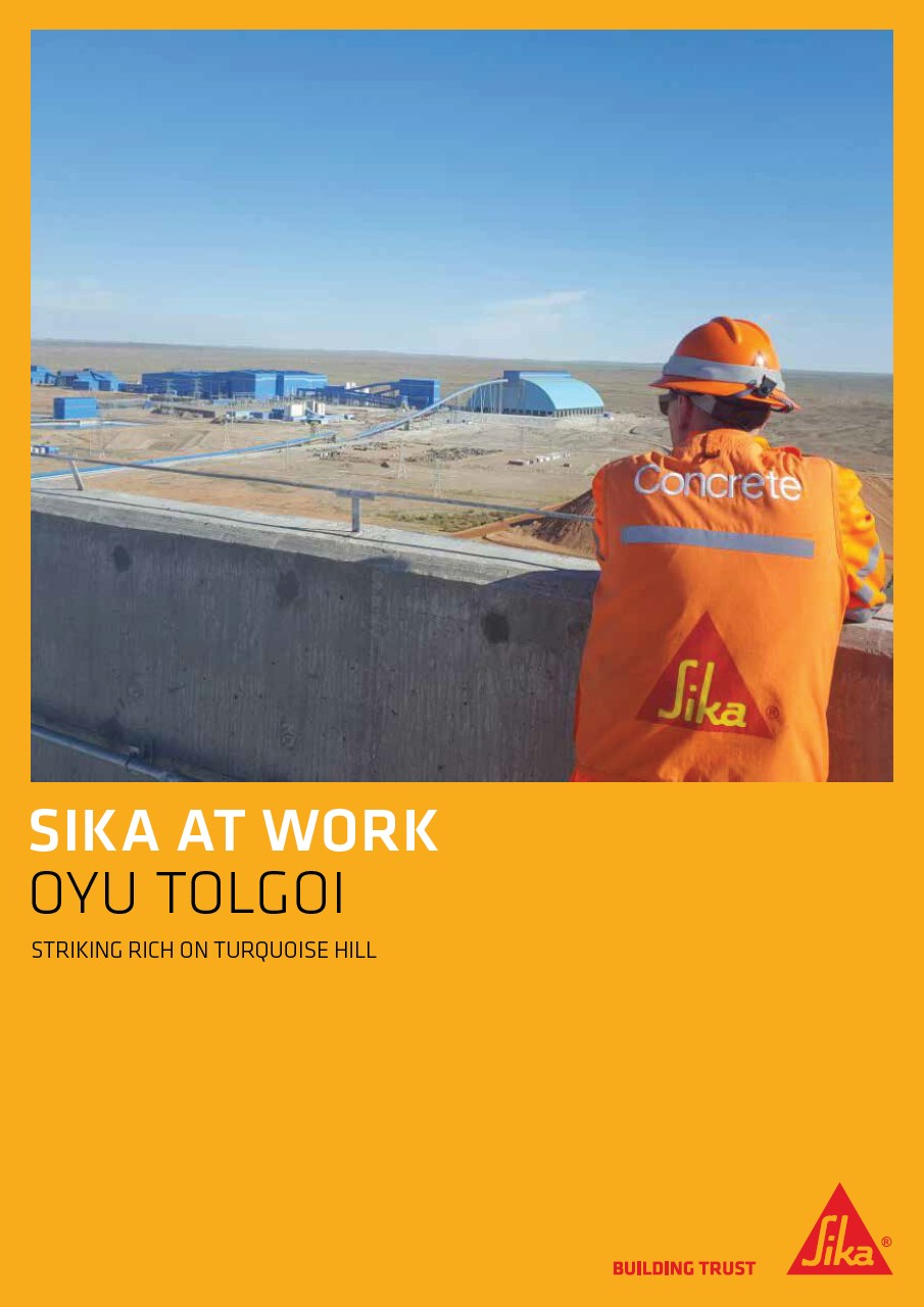 Oyu Tolgoi Copper and Gold Mine in Mongolia