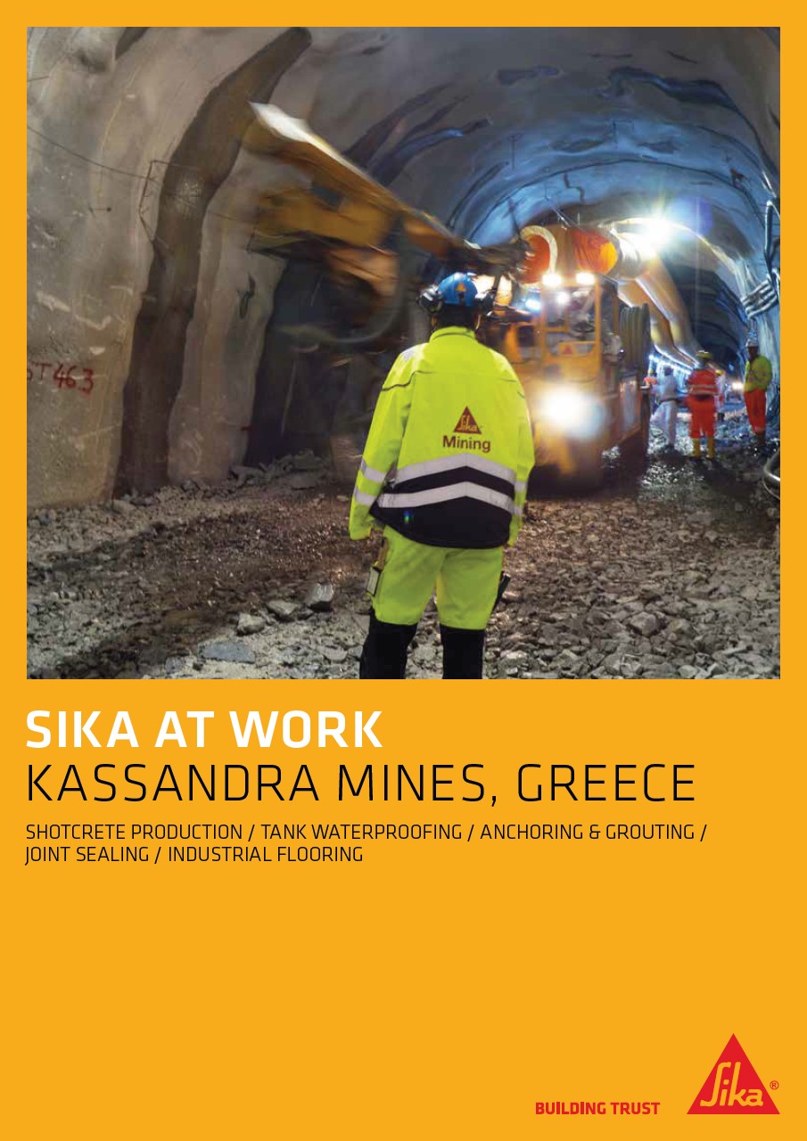 Kassandra Mines with Stratoni Mining Area and Skouries Project in Greece