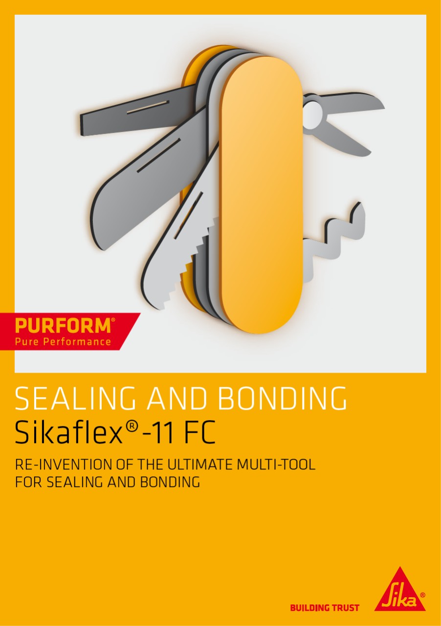 SIKA 1084 SIKAFLEX-11FC + POLYURETHANE SEALANT 300ML BROWN