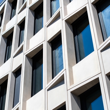 Facade of the Sika office in Zurich